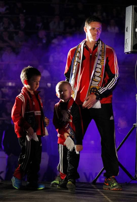 Football. Gornik Zabrze. Team Presentation. 08.02.2014