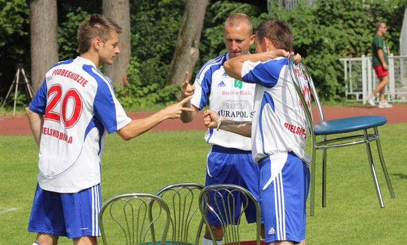 Football. Wisla Sparing. Podbeskidzie Bielsko-Biala - MFK Dolny Kubin. 16.07.2011