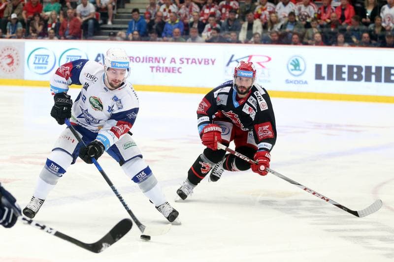 Ice Hockey. Tipsport Extraliga. Ocelari Trinec - Kometa Brno. 15.04.2018