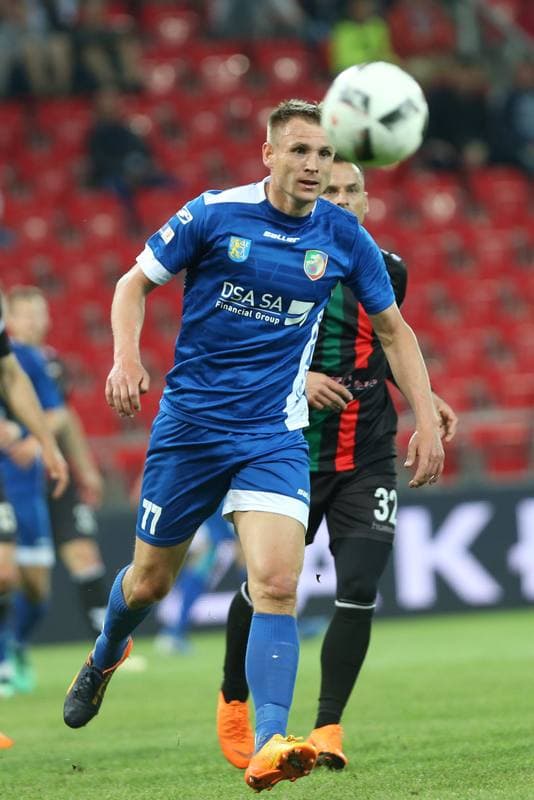 Football. Nice I Liga. GKS Tychy - Miedz Legnica. 04.05.2018
