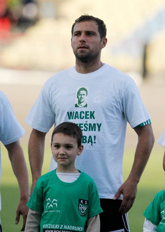 Football. I Liga. Energetyk ROW Rybnik - GKS Belchatow. 09.05.2014