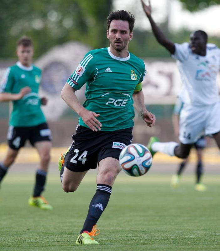Football. I Liga. Energetyk ROW Rybnik - GKS Belchatow. 09.05.2014