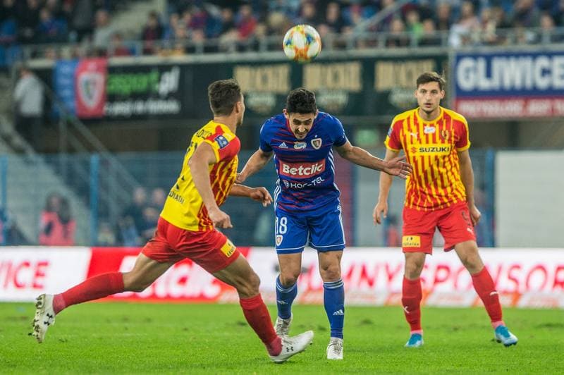Football. PKO BP Ekstraklasa. Piast Gliwice - Korona Kielce. 26.10.2019