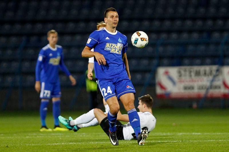 Football. II Liga. Ruch Chorzow - Gryf Wejherowo. 21.09.2018