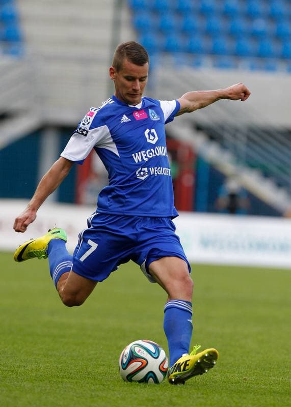 Football. T-Mobile Ekstraklasa. Ruch Chorzow - Gornik Leczna. 27.07.2014