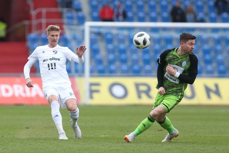 Football. Fortuna:Liga. Banik Ostrava - FK Mlada Boleslav. 16.03.2019