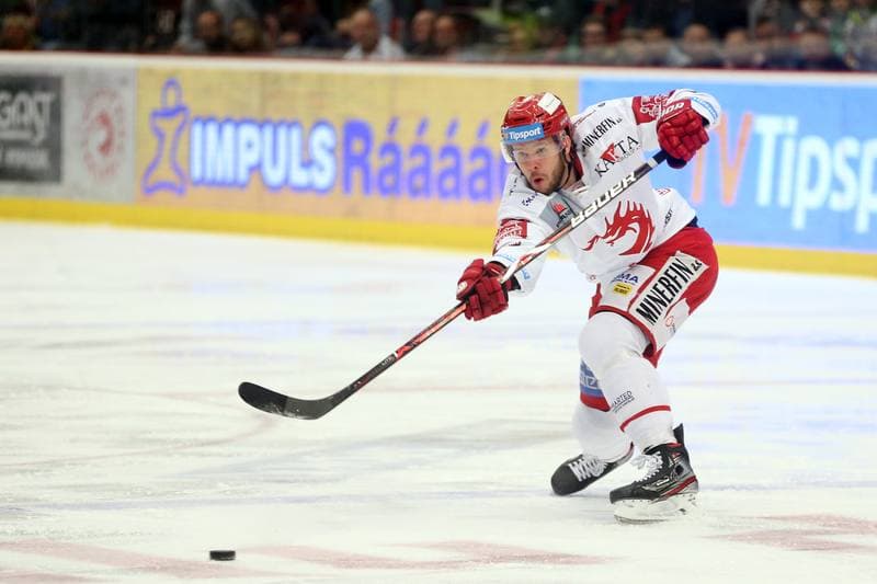 Ice Hockey. Tipsport Extraliga. Ocelari Trinec - Skoda Plzen. 04.04.2019