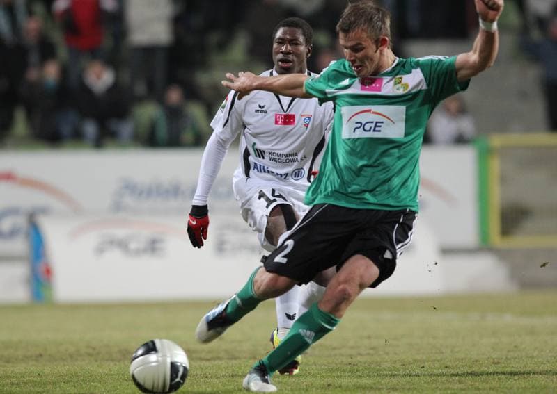 Football. T-Mobile Ekstraklasa. GKS Belchatow - Gornik Zabrze. 27.02.2012