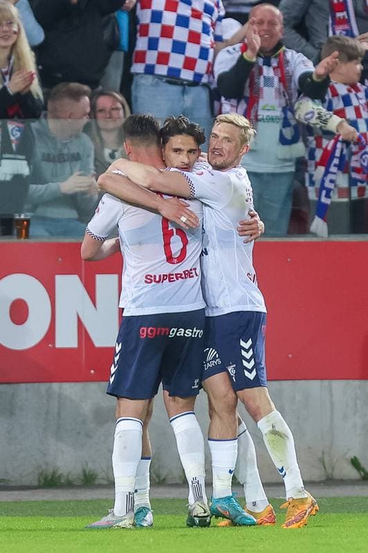 Football. PKO BP Ekstraklasa. Gornik Zabrze - Warta Poznan. 05.05.2023