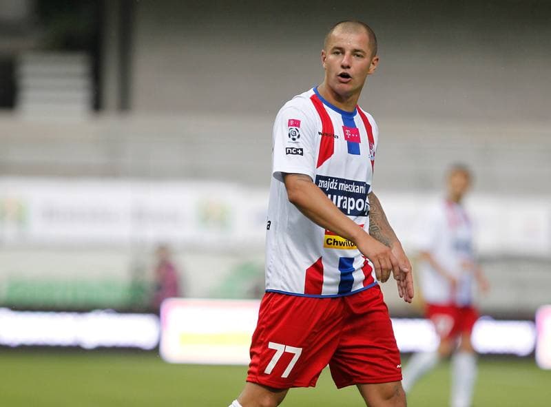 Football. T-Mobile Ekstraklasa. Podbeskidzie Bielsko Biala - Ruch Chorzow. 03.08.2014