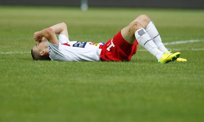 Football. T-Mobile Ekstraklasa. Podbeskidzie Bielsko Biala - Ruch Chorzow. 03.08.2014