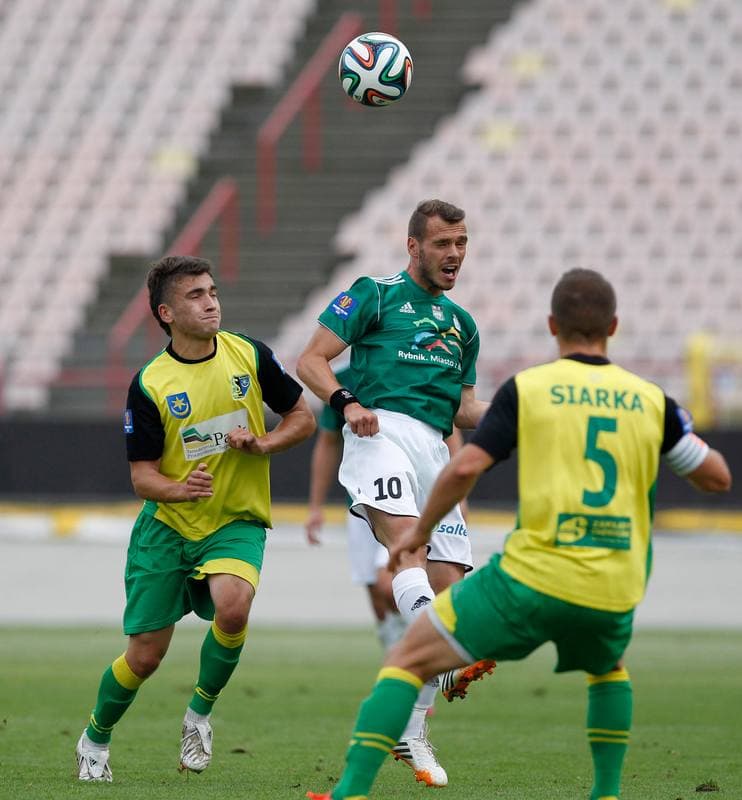 Football. Polish Cup. Energetyk ROW Rybnik - Siarka Tarnobrzeg. 12.08.2014