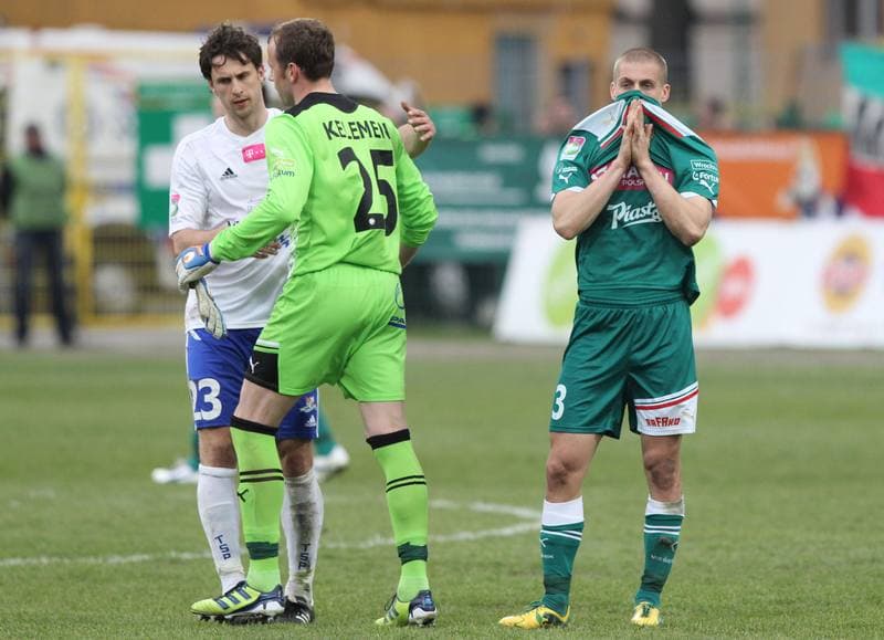 Football. T-Mobile Ekstraklasa. Podbeskidzie Bielsko-Biala - Slask Wroclaw. 14.04.2012