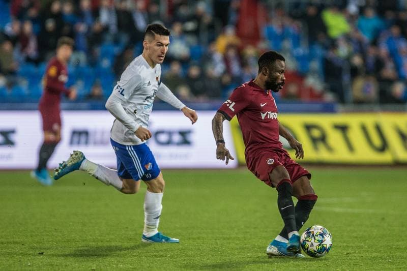 Football. Fortuna:Liga. Banik Ostrava - Sparta Prague. 14.12.2019