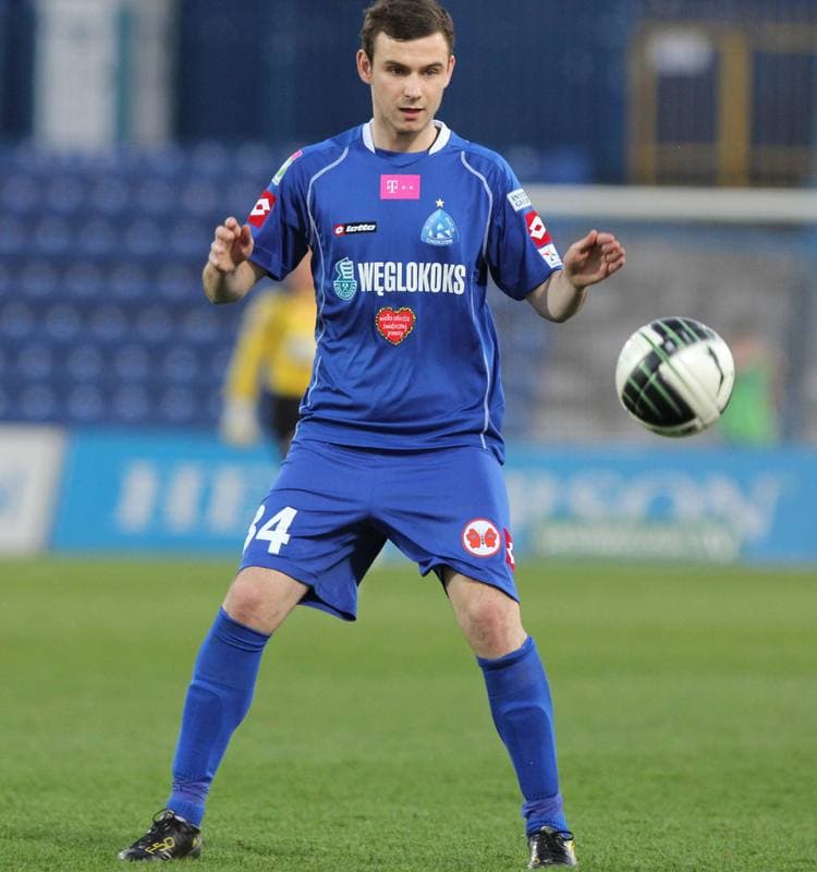 Football. T-Mobile Ekstraklasa. Ruch Chorzow - LKS Lodz. 28.04.2012