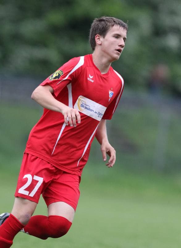 Football. Sparing. Slavia Ruda Slaska - Gornik Zabrze. 12.05.2012
