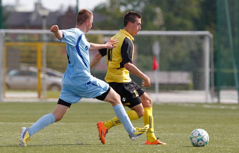 Football. IV Liga. GKS II Katowice - Unia Raciborz. 31.08.2014