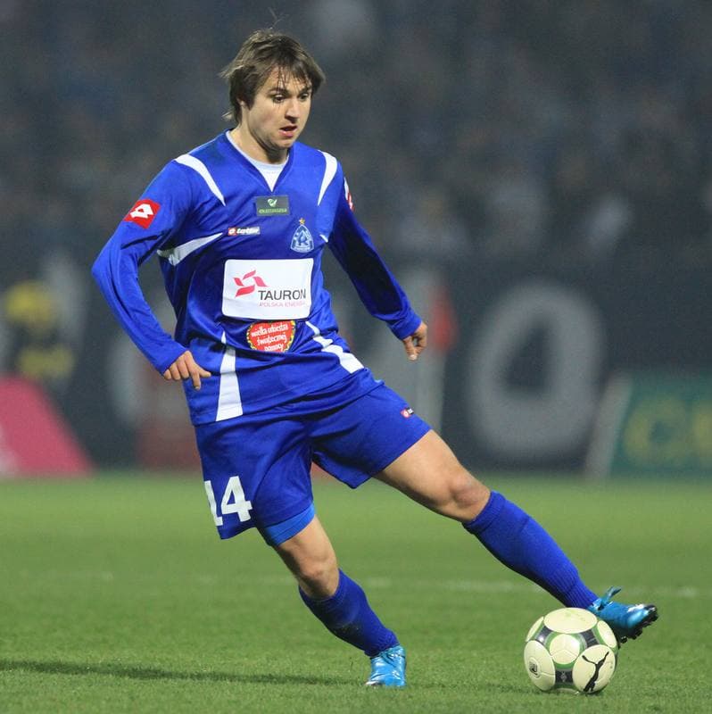 Football. Ekstraklasa. Ruch Chorzow - Slask Wroclaw. 03.04.2010
