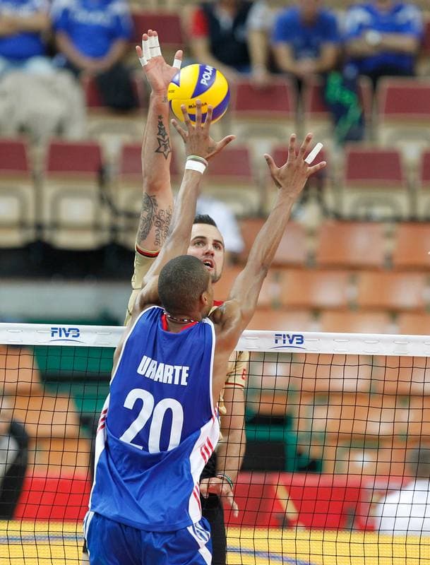 Volleyball. FIVB Men's World Championship. Cuba - Germany. 03.09.2014