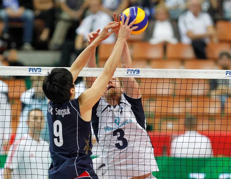 Volleyball. FIVB Men's World Championship. Finland - Korea. 03.09.2014
