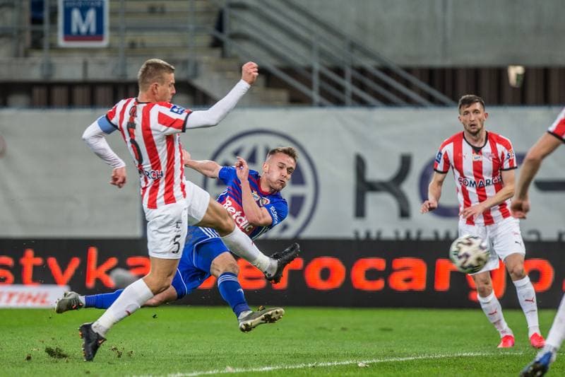 Football. PKO BP Ekstraklasa. Piast Gliwice - Cracovia Krakow. 22.02.2020