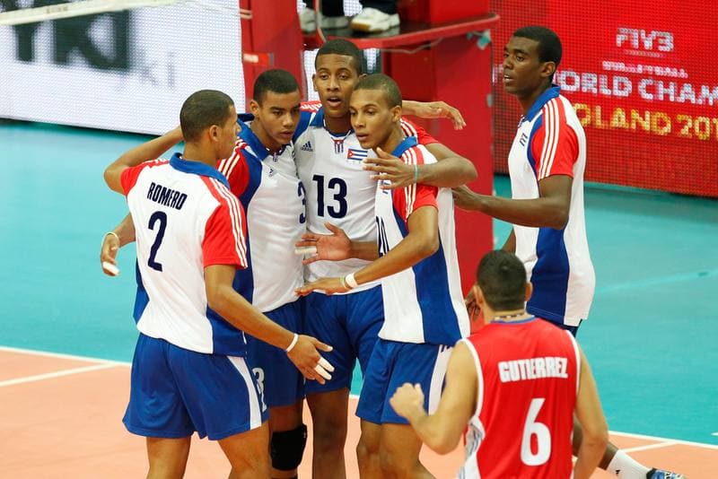 Volleyball. FIVB Men's World Championship. Korea - Cuba. 05.09.2014