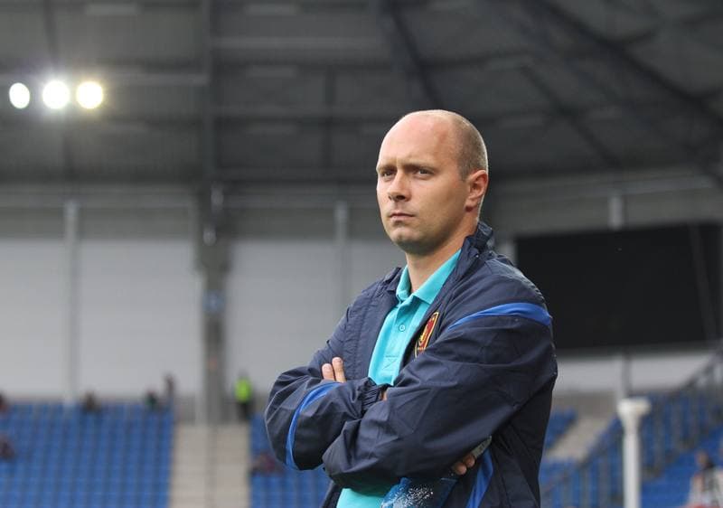 Football. T-Mobile Ekstraklasa. Piast Gliwice - Pogon Szczecin. 31.08.2012