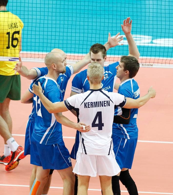 Volleyball. FIVB Men's World Championship. Brazil - Finland. 05.09.2014