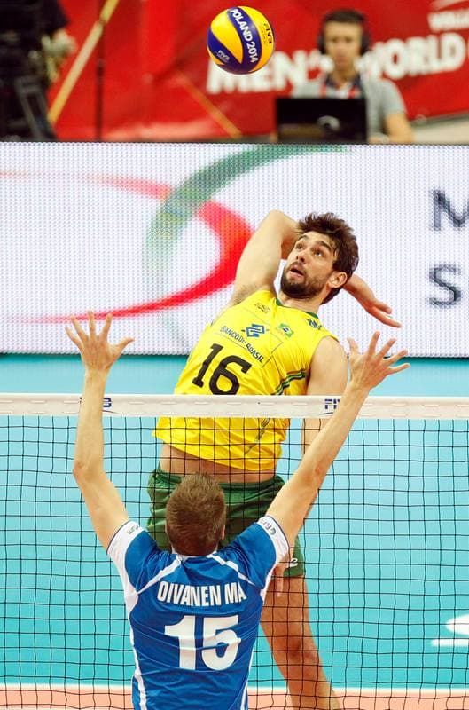 Volleyball. FIVB Men's World Championship. Brazil - Finland. 05.09.2014