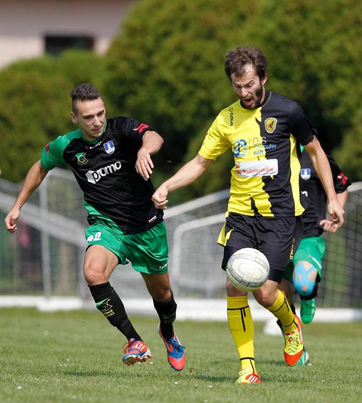 Football. IV Liga. Gornik Piaski - Ruch Radzionkow. 06.09.2014