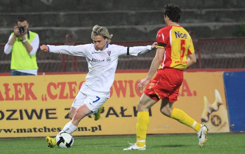 Football. I liga. Gornik Zabrze - Znicz Pruszkow. 24.04.2010