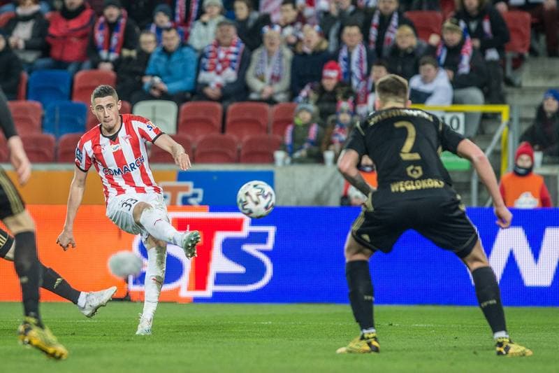 Football. PKO BP Ekstraklasa. Gornik Zabrze - Cracovia Krakow. 06.03.2020