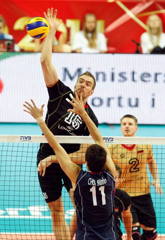 Volleyball. FIVB Men's World Championship. Germany - Korea. 07.09.2014