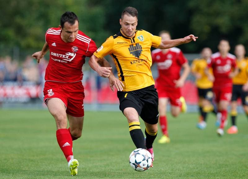 Football. I Liga. Drutex Bytovia Bytow - GKS Katowice. 13.09.2014