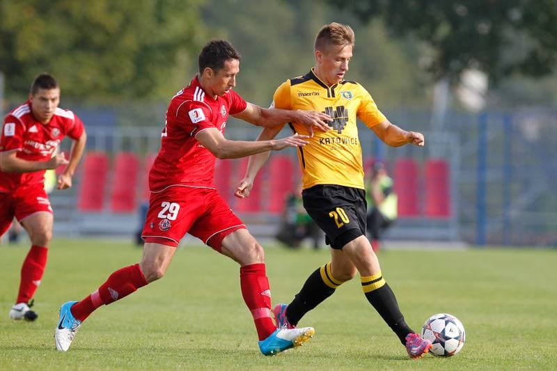Football. I Liga. Drutex Bytovia Bytow - GKS Katowice. 13.09.2014