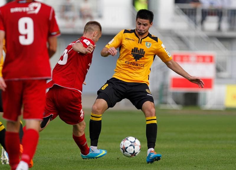 Football. I Liga. Drutex Bytovia Bytow - GKS Katowice. 13.09.2014