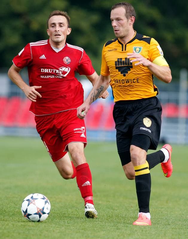 Football. I Liga. Drutex Bytovia Bytow - GKS Katowice. 13.09.2014