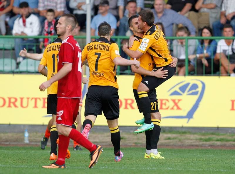 Football. I Liga. Drutex Bytovia Bytow - GKS Katowice. 13.09.2014