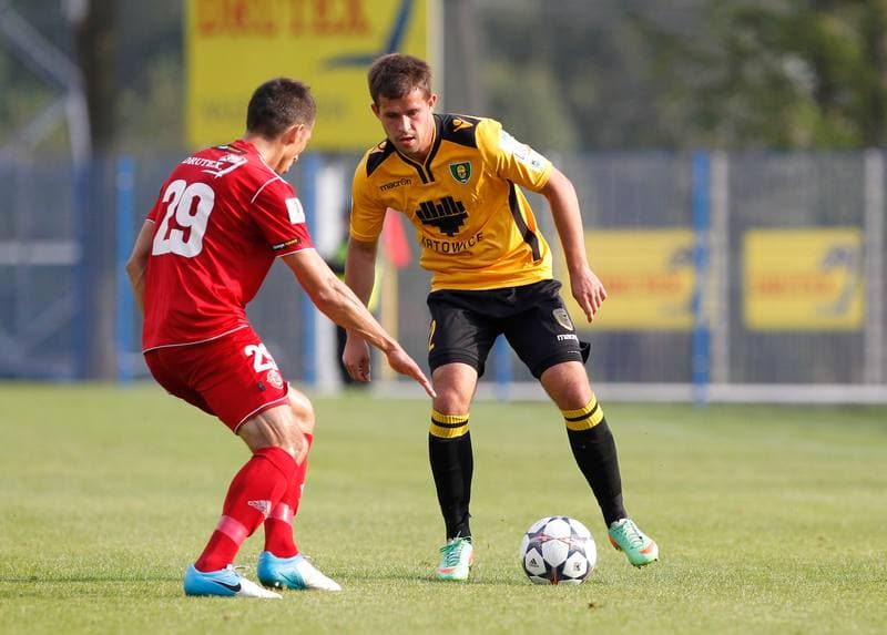 Football. I Liga. Bytovia Bytow - GKS Katowice. 13.09.2014