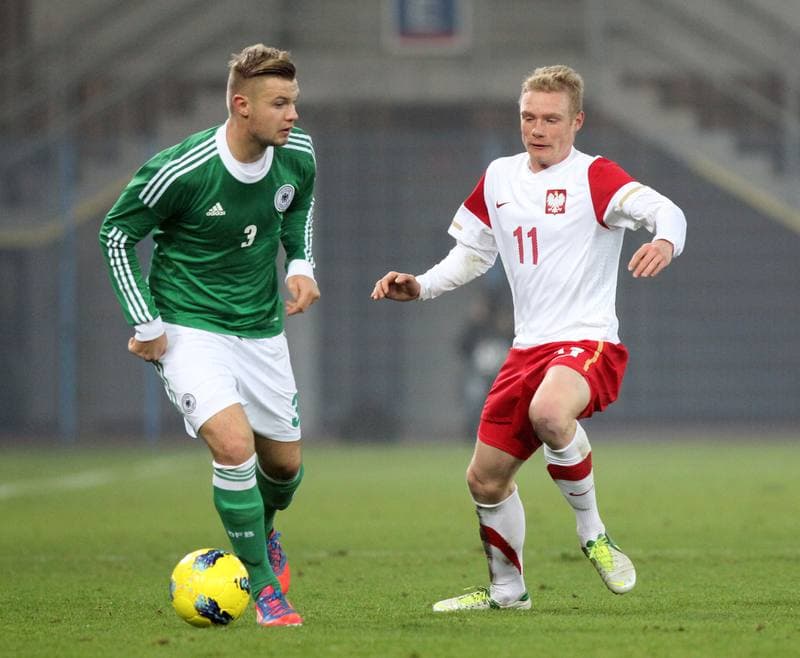 Football. Turniej Czterech Narodow. Poland U-20 - Germany U-20. 14.11.2012