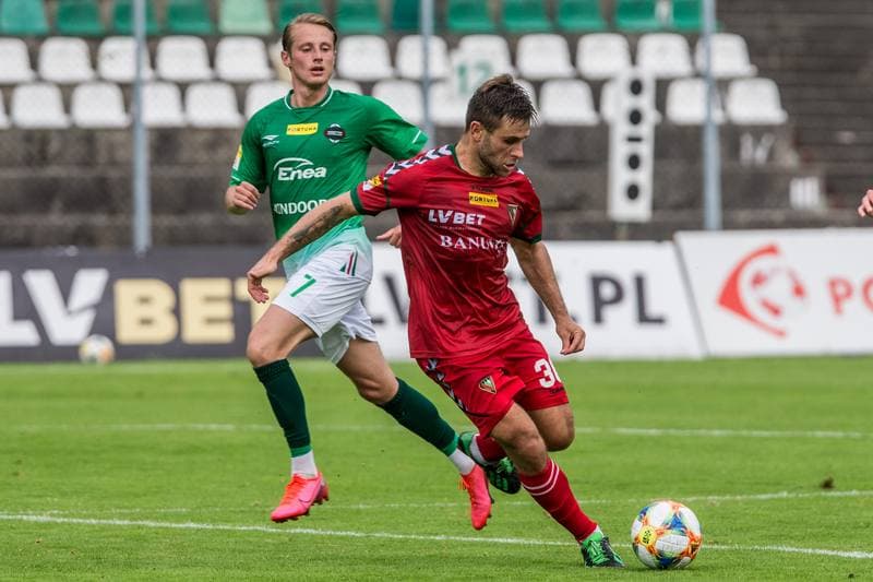Football. Fortuna I Liga. Zaglebie Sosnowiec - Radomiak Radom. 17.06.2020