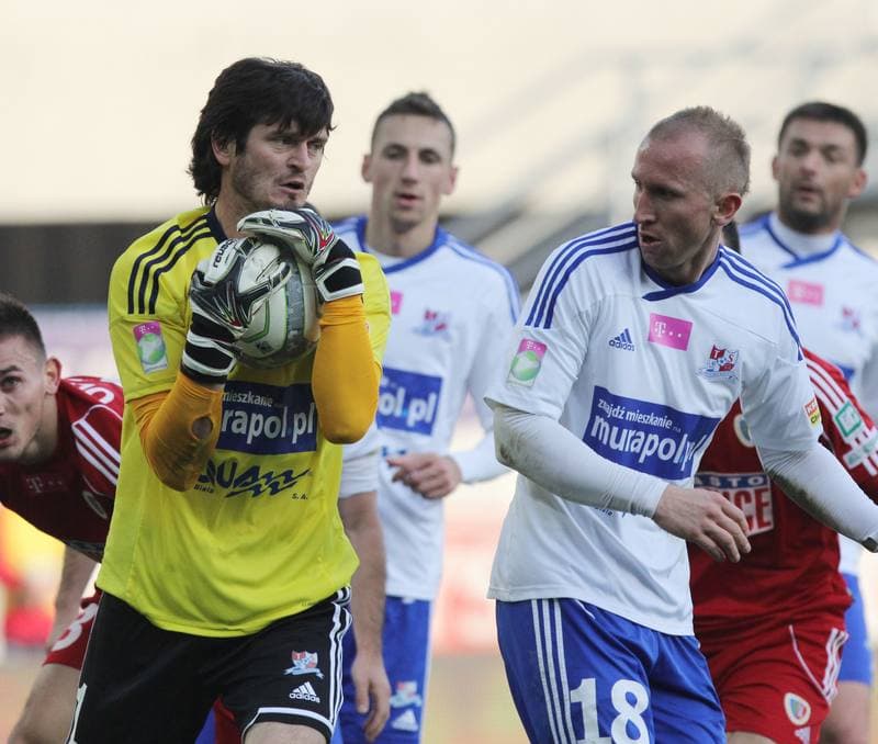 Football. T-Mobile Ekstraklasa. Piast Gliwice - Podbeskidzie Bielsko-Biala. 17.11.2012