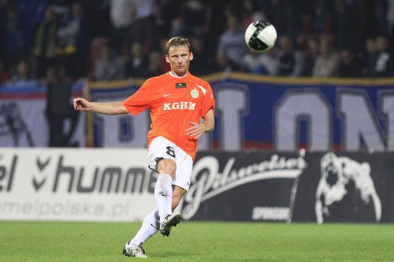 Football. Sparing. Polonia Bytom - Zaglebie Lubin. 09.10.2010