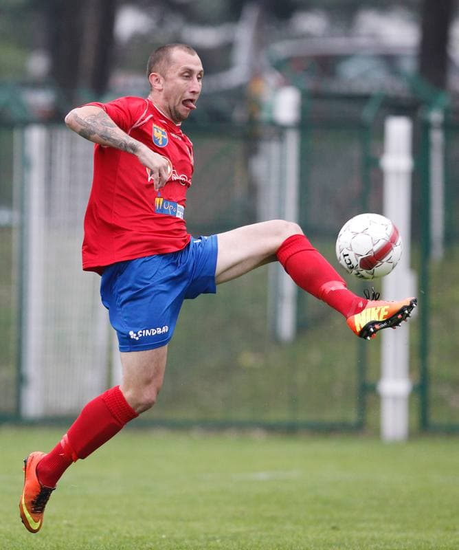Football. III Liga. Grunwald Ruda Slaska - Odra Opole. 20.09.2014