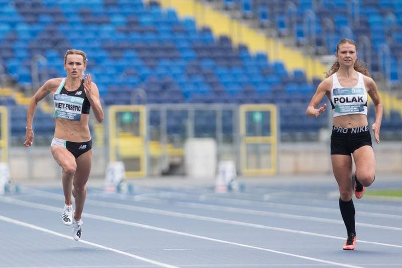 Athletics. Meeting. Justyna Swiety-Ersetic - Julia Polak. 20.06.2020