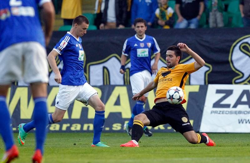 Football. I Liga. GKS Katowice - Pogon Siedlce. 20.09.2014