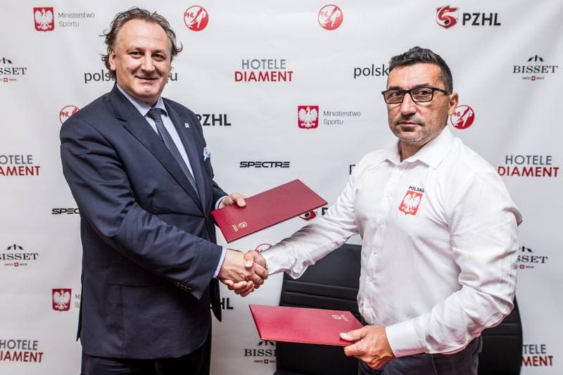 Ice Hockey. Poland national team. Press Conference. 25.06.2020