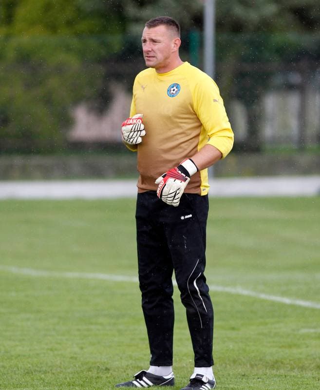 Football. Friendly Match. Strazak Mikolow - Reprezentacja Slaska Oldboyow. 09.09.2014