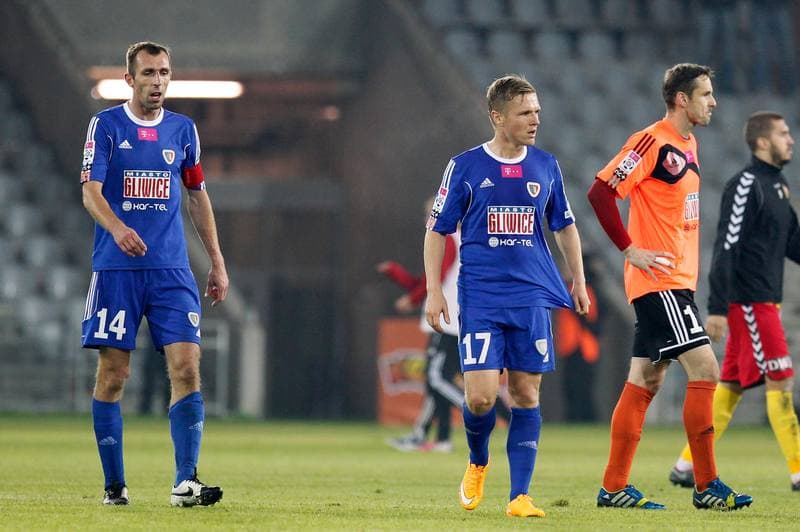 Football. T-Mobile Ekstraklasa. Korona Kielce - Piast Gliwice. 26.08.2013
