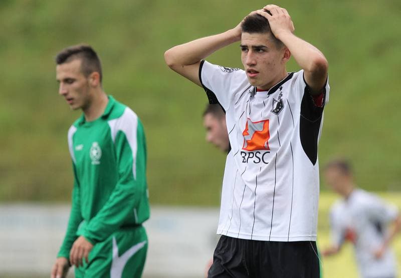 Football. III Liga Opolsko Slaska. Szombierki Bytom - Grunwald Ruda Slaska. 27.09.2014